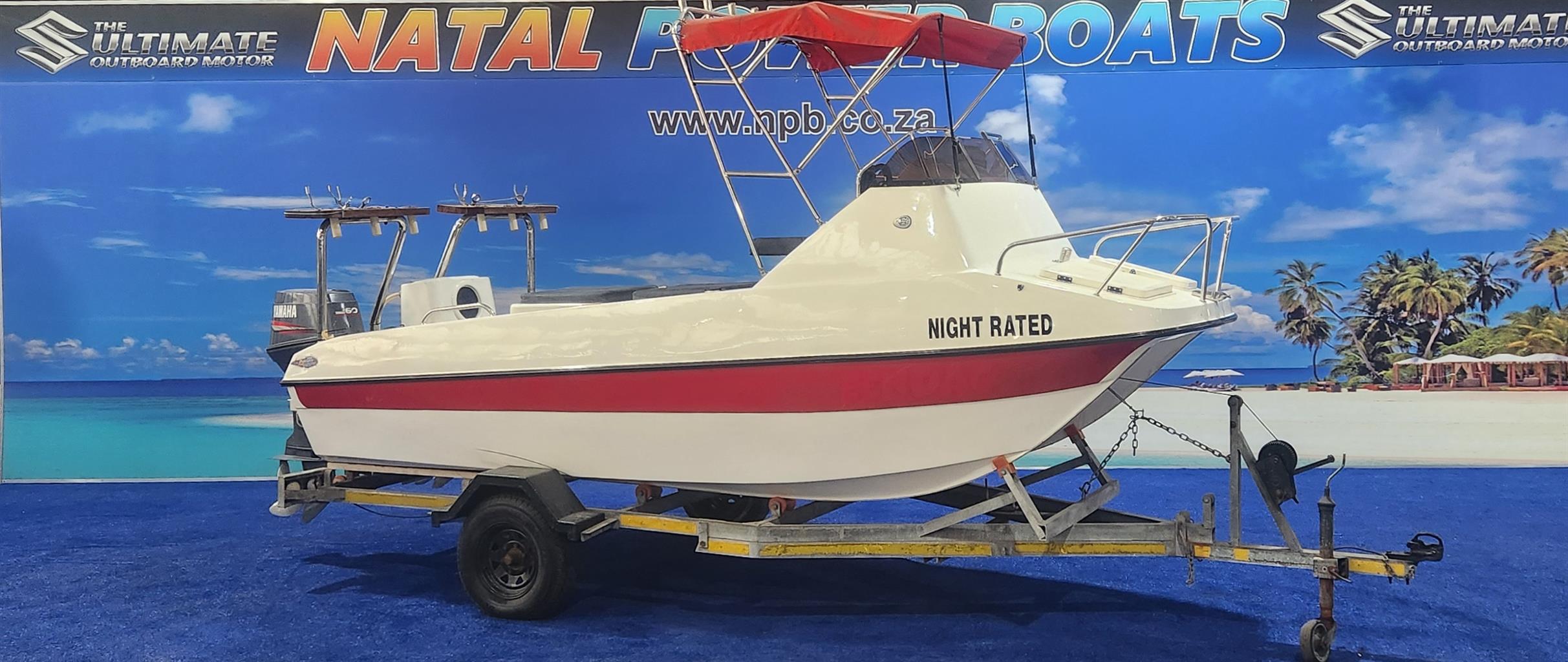 KOSICAT 16 FT ON TRAILER 2 X 60 HP YAMAHA 2 STROKES FINANCE ARRANGED