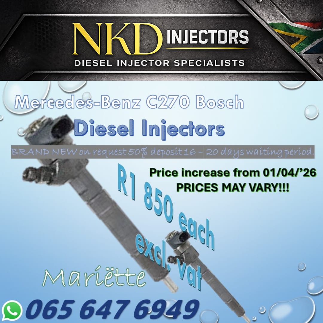 Diesel Injectors Merc. C270 Bosch - Private Seller Diesel Injectors Merc. C270 Bosch - Private Seller