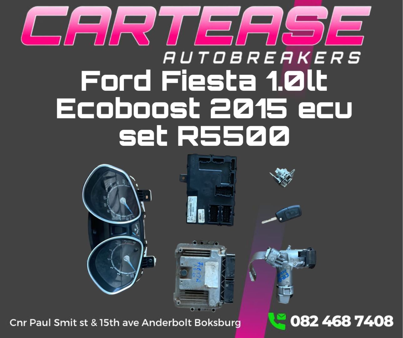 2015 FORD FIESTA 1.0LT ECOBOOST ECU SET - Private Seller