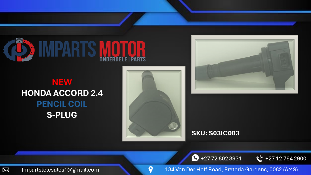 HONDA ACCORD 2.4 PENCIL COIL B PLUG FOR SALE!!! - Private Seller