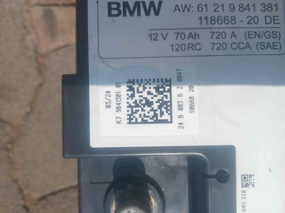 Bmw battery - Private Seller