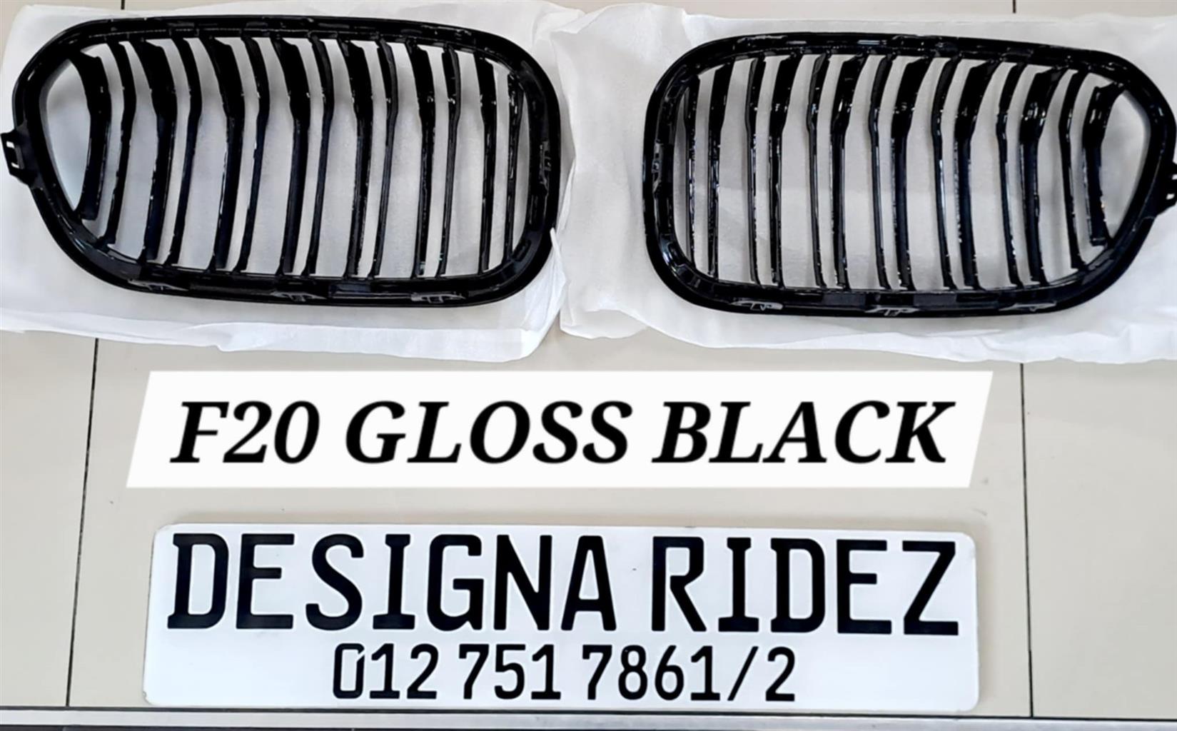 BMW F20 GLOSS BLACK BUMPER GRILLS NEW AVAILABLE - Private Seller BMW F20 GLOSS BLACK BUMPER GRILLS NEW AVAILABLE - Private Seller