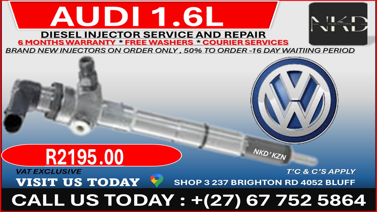 Audi 1.6L Diesel Injectors on Recondition - Private Seller Audi 1.6L Diesel Injectors on Recondition - Private Seller