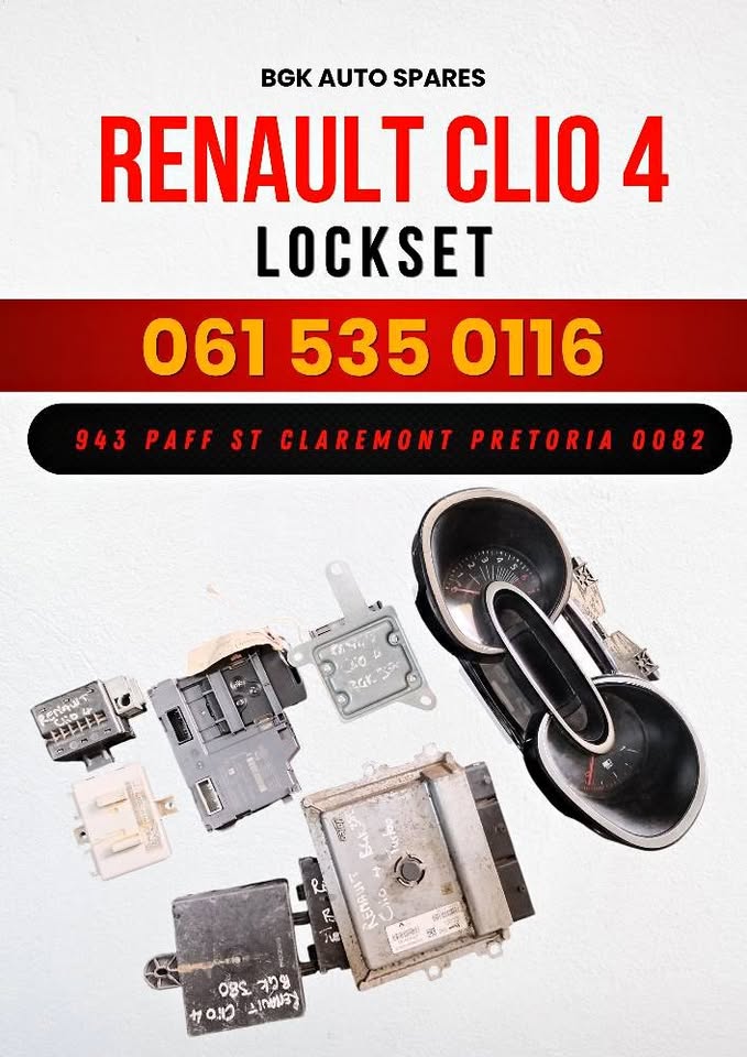 Renault clio 4 lockset - Private Seller Renault clio 4 lockset - Private Seller