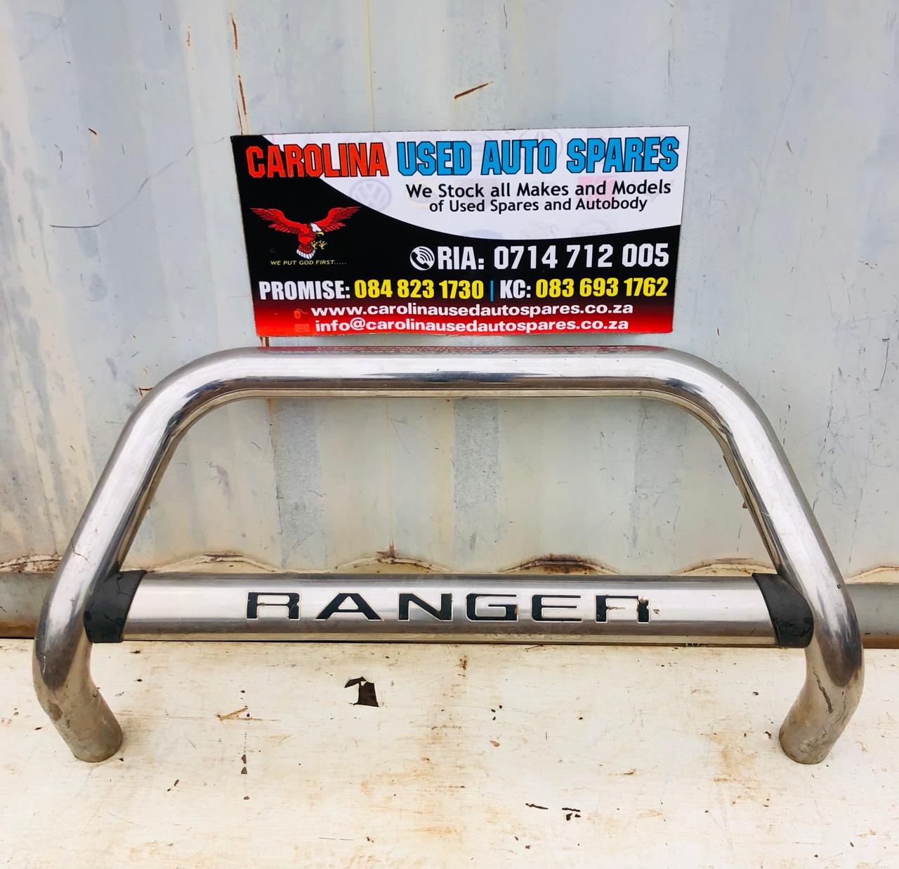 Ford Ranger T7 chrome nudge bar (replacement) - Private Seller Ford Ranger T7 chrome nudge bar (replacement) - Private Seller