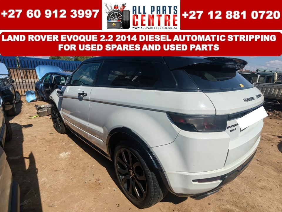 Land Rover Range Rover Evoque stripping for used spares and used parts