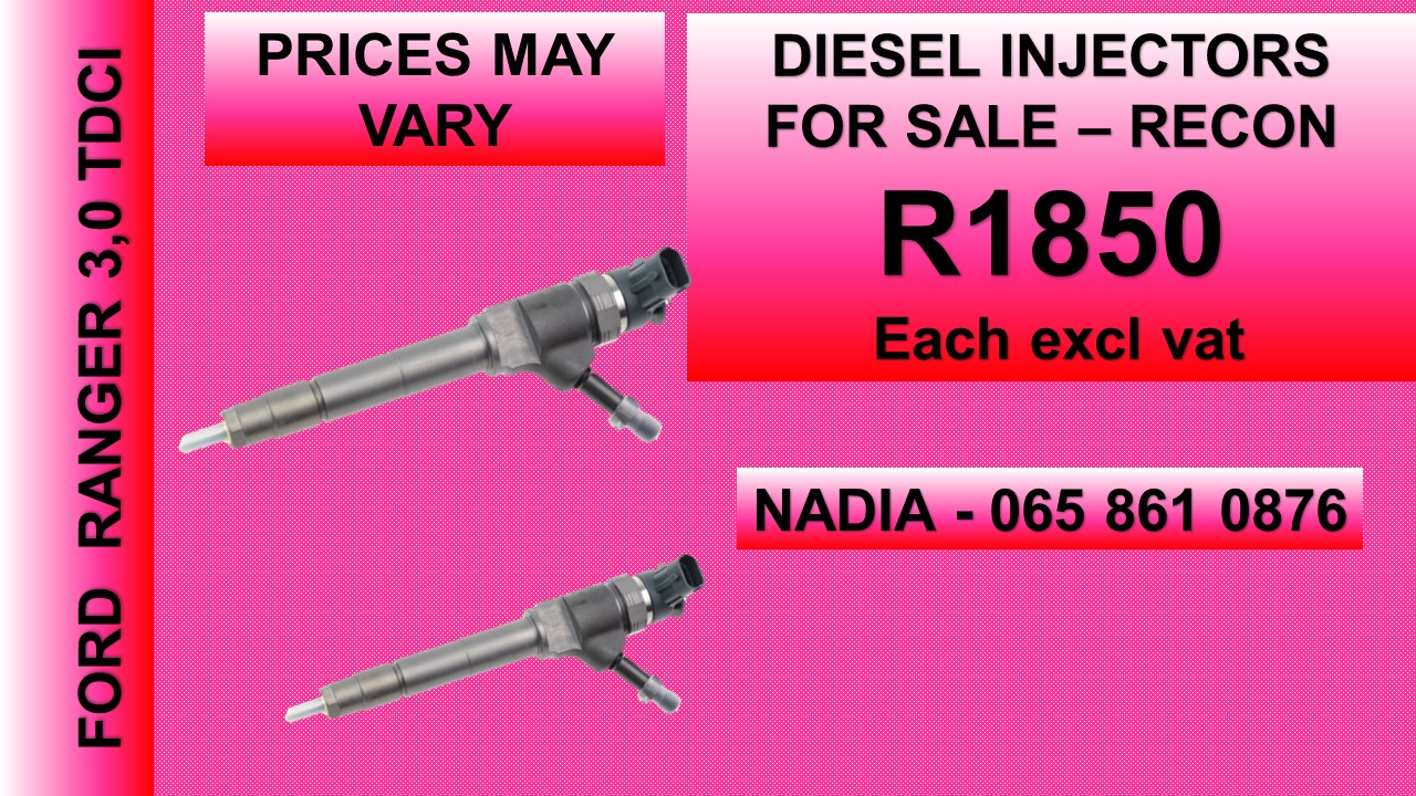 FORD RANGER 3.0 TDCI DIESEL INJECTORS FOR SALE OR TO RECON NATIONWIDE - Private Seller FORD RANGER 3.0 TDCI DIESEL INJECTORS FOR SALE OR TO RECON NATIONWIDE - Private Seller