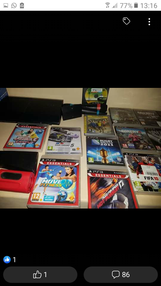 Ps3 with extras
