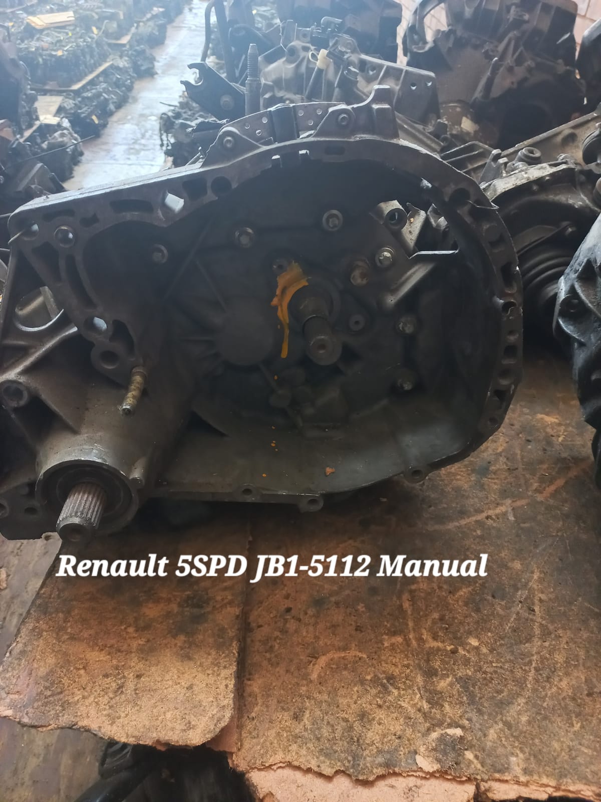 RENAULT 5SPD JB1-5112 MANUAL GEARBOX RENAULT 5SPD JB1-5112 MANUAL GEARBOX