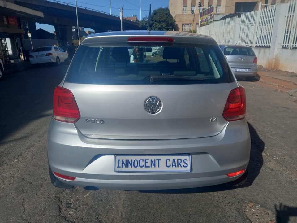 2011 VW POLO 6 COMFORTLINE 1.4 PETROL, MANUAL, SILVER COLOR, MILEAGE 75000KM