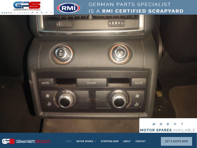 AUDI Q7 2012 USED REPLACEMENT REAR CLIMATE CONTROL UNIT FOR SALE - Private Seller AUDI Q7 2012 USED REPLACEMENT REAR CLIMATE CONTROL UNIT FOR SALE - Private Seller