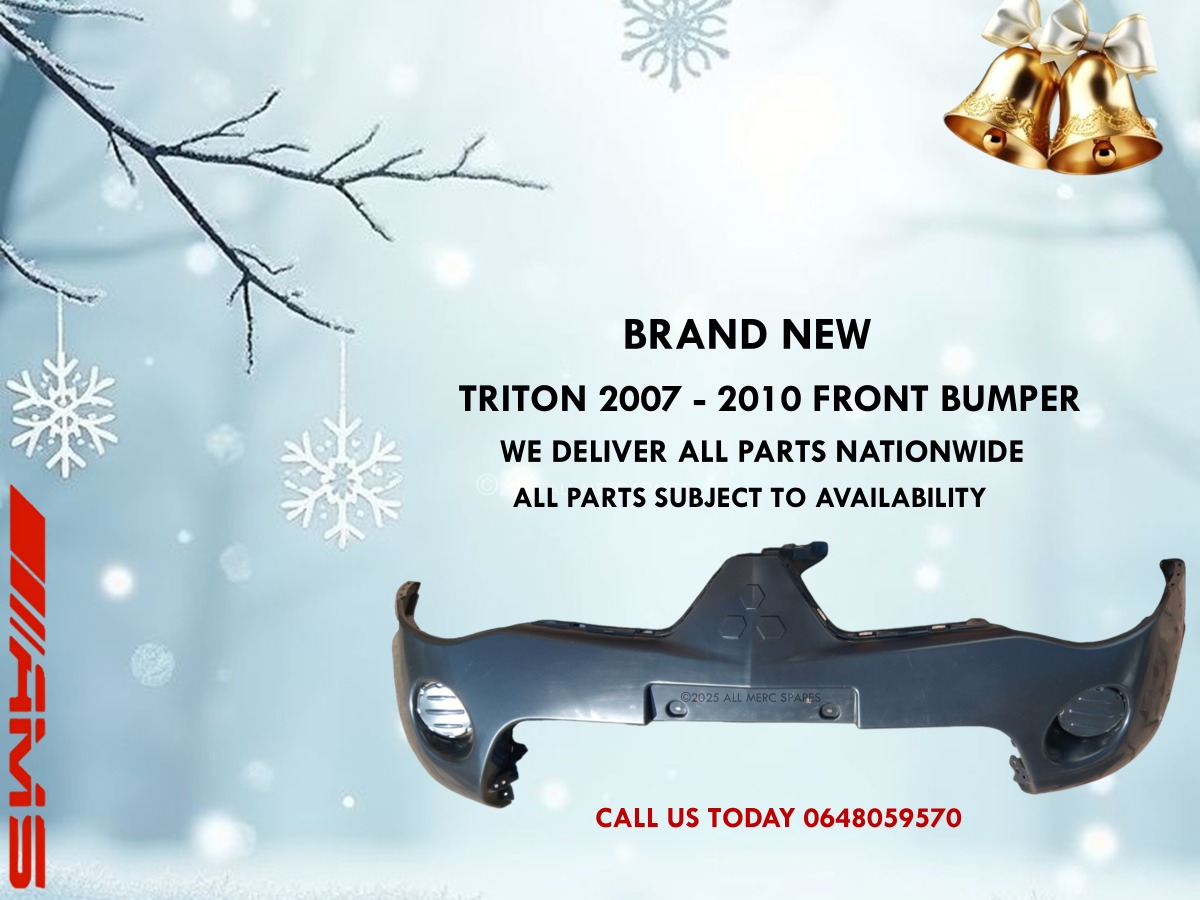 NEW MITSUBISHI TRITON FRONT BUMPER (2007–2010) - Private Seller NEW MITSUBISHI TRITON FRONT BUMPER (2007–2010) - Private Seller