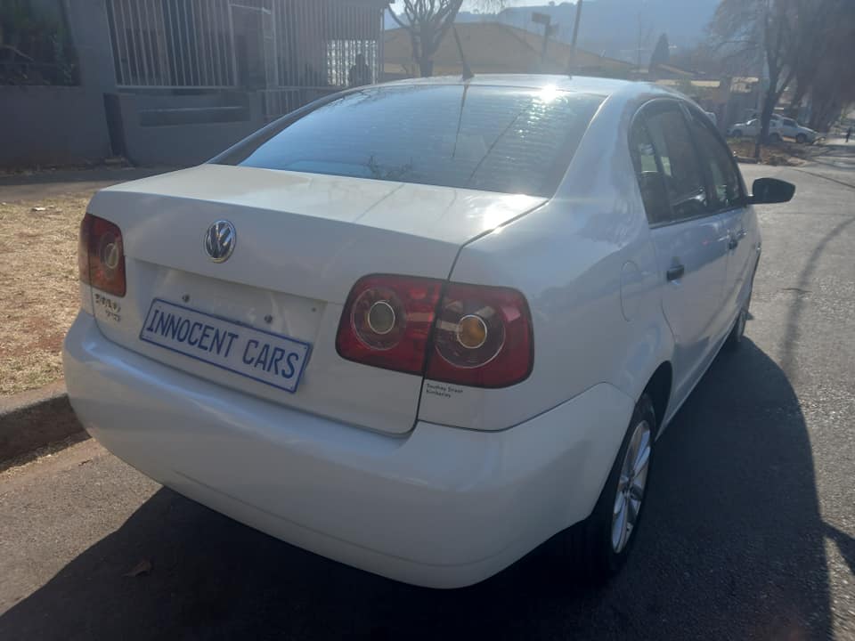 2016 VW POLO VIVO SEDAN 1.4 ENGINE PETROL, MANUAL, WHITE COLOR, MILEAGE 73000KM