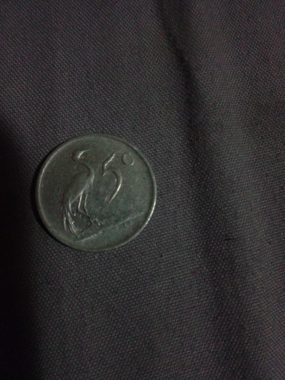 Collector coins from 1962-19761/2 cent2 cent 5 cent Head of President Fouche
