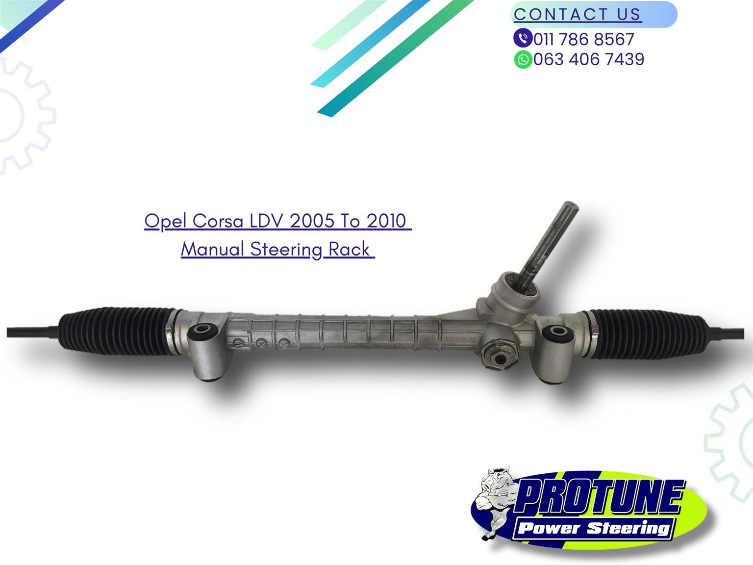 Opel Corsa LDV 2005 To 2010 Model - OEM Reconditioned Steering Racks