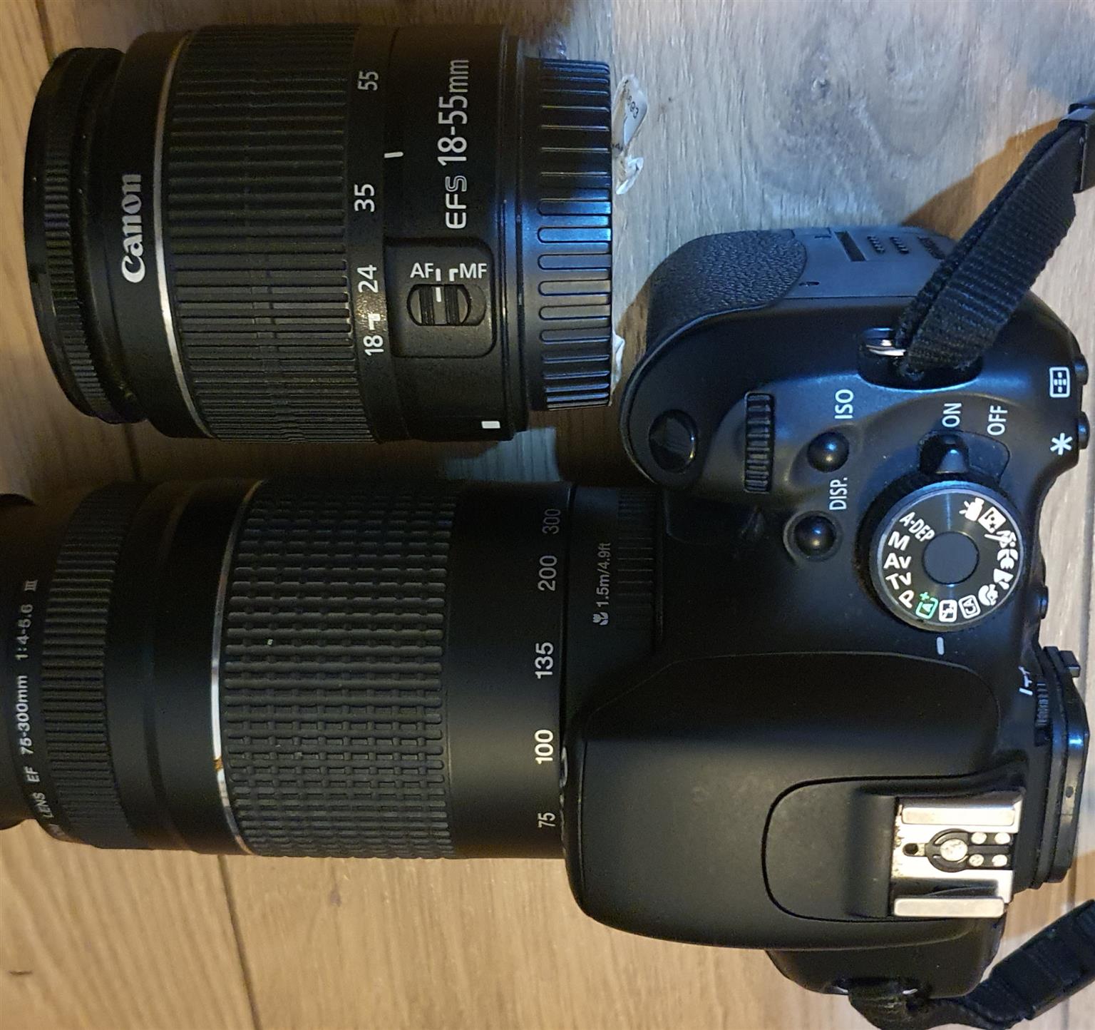 Bargain Canon EOS 600D Camera with Zoom lens Photo&Video function Build in Flash