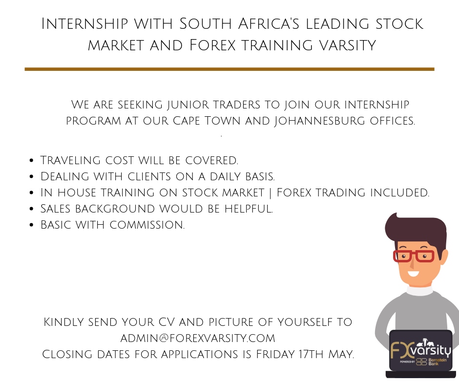 Internship With South Africa S Leading Stock Market And Forex Training - 