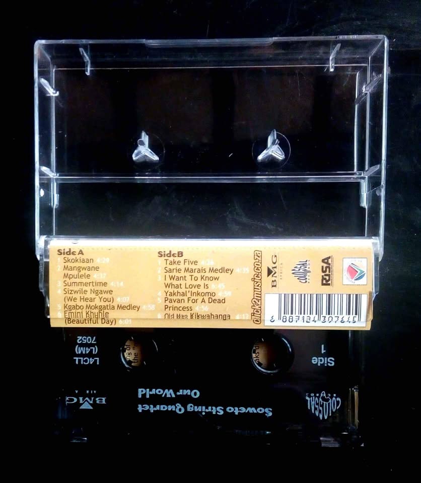 Soweto String Quartet - Our World Cassette Tape