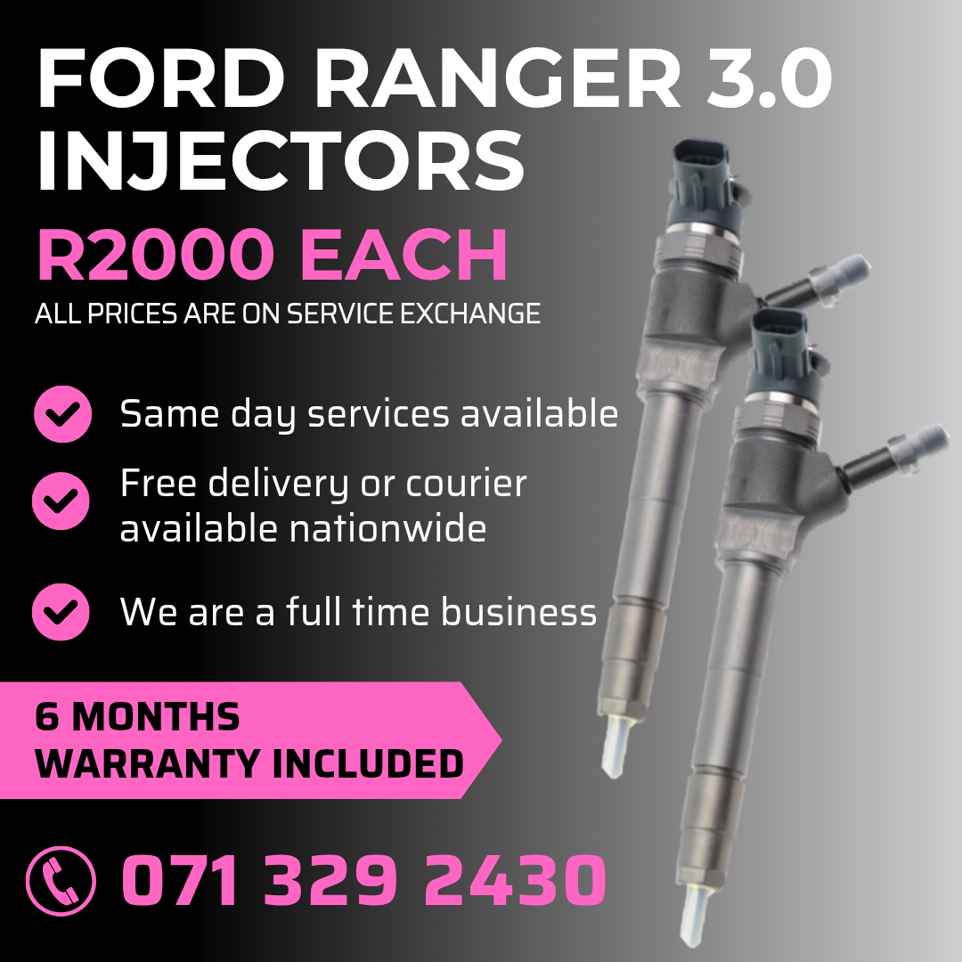 FORD RANGER 3.0 DIESEL INJECTORS FOR SALE WITH WARRANTY - Private Seller FORD RANGER 3.0 DIESEL INJECTORS FOR SALE WITH WARRANTY - Private Seller