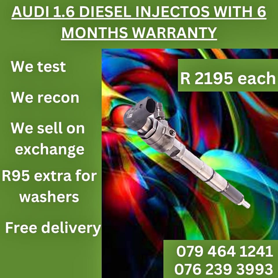 AUDI 1.6 DIESEL INJECTORS - Private Seller AUDI 1.6 DIESEL INJECTORS - Private Seller