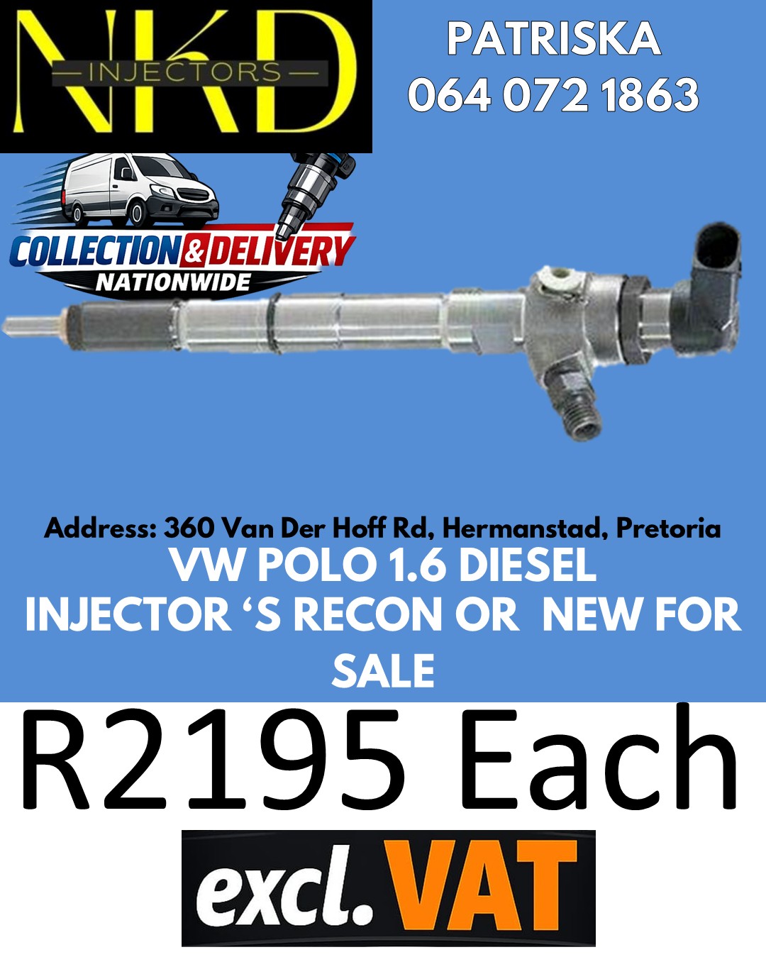 VW POLO 1,6 - STOP SMOKE AND POWER LOSS AND BUY NEW DIESEL INJECTORS - Private Seller VW POLO 1,6 - STOP SMOKE AND POWER LOSS AND BUY NEW DIESEL INJECTORS - Private Seller
