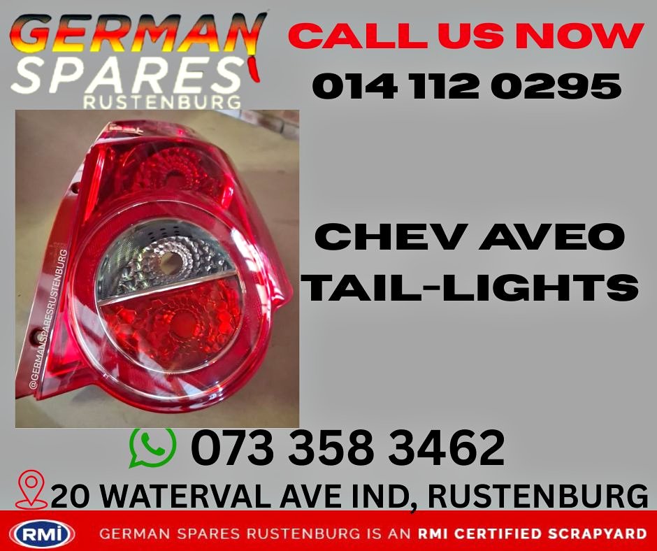 CHEVROLET AVEO TAIL-LIGHTS - Private Seller