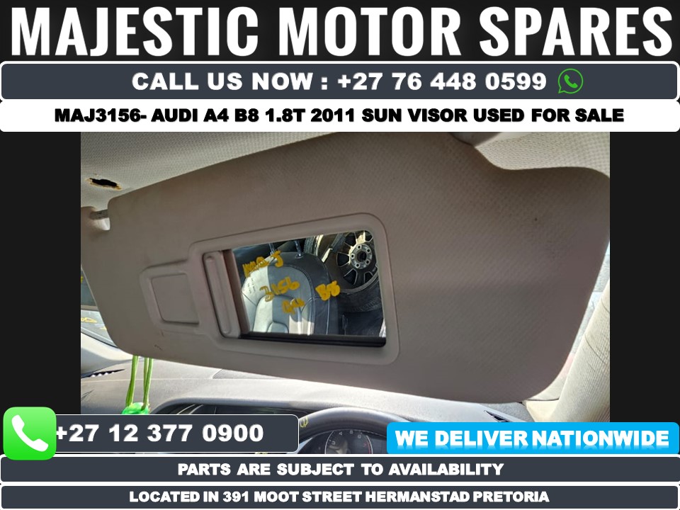 2011 Audi A4 B8 pre-face Sunvisor for sale