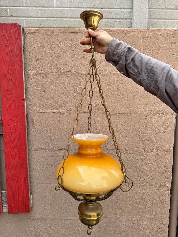 Vintage hanging lamp