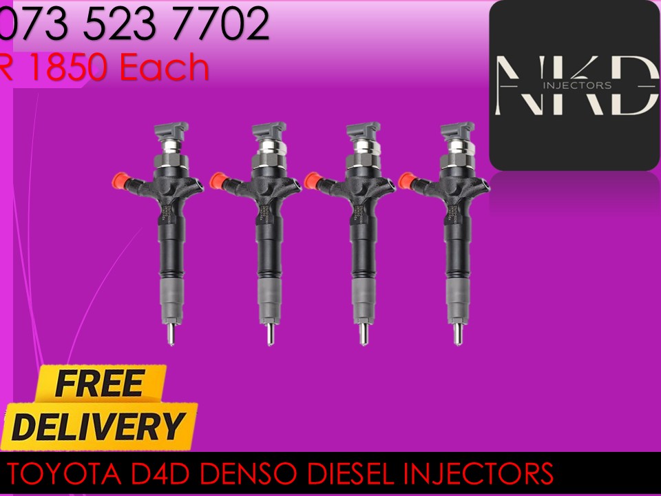 Toyota D4D Denzo Diesel injectors - Private Seller Toyota D4D Denzo Diesel injectors - Private Seller