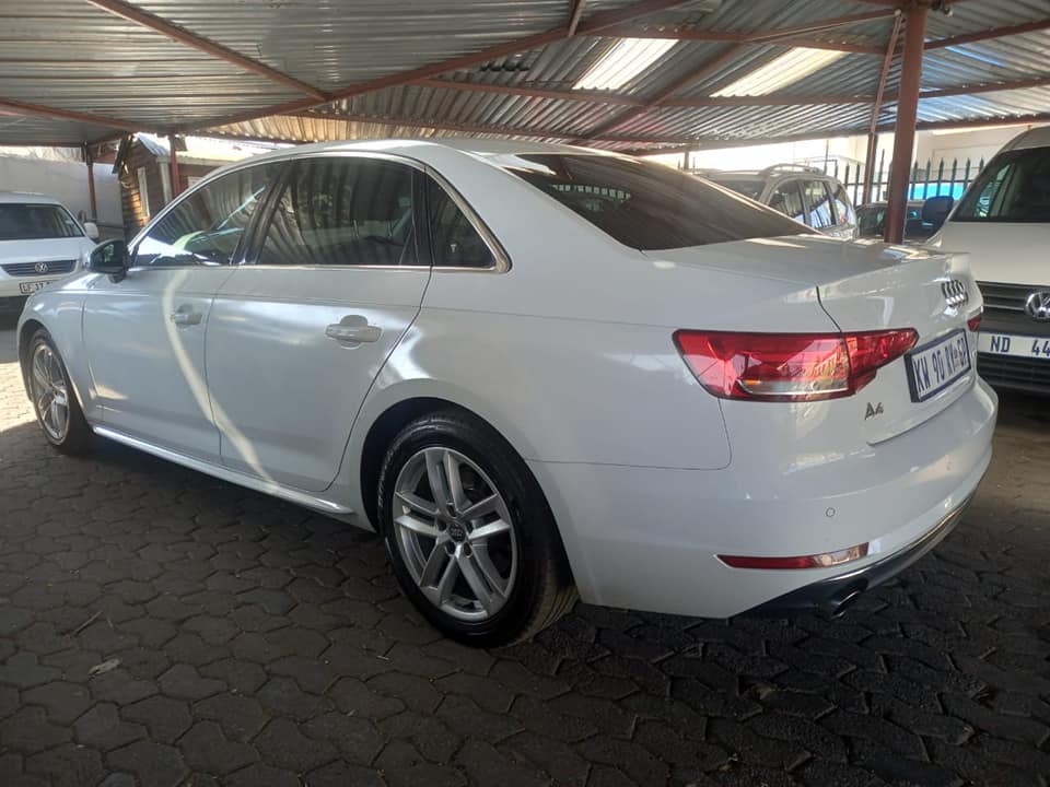 Audi A4 2.0 Tfsi Automatic Petrol  2017 White Service History  Sunroof  Leather interior