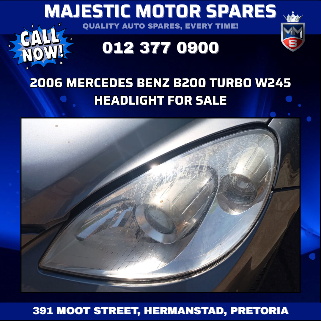 2006 Mercedes-Benz B200 Turbo W245 Front Headlight for Sale – Used - Private Seller 2006 Mercedes-Benz B200 Turbo W245 Front Headlight for Sale – Used - Private Seller