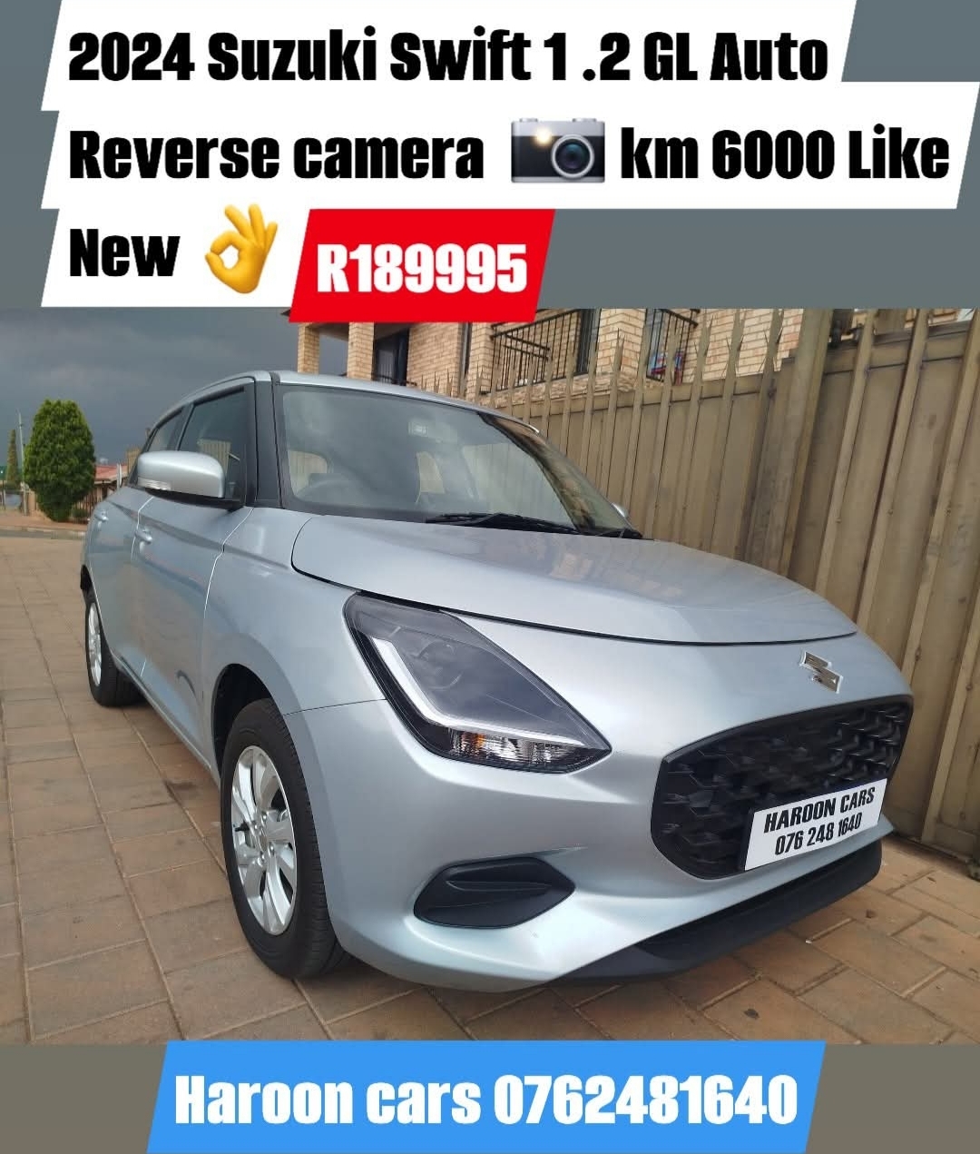 Used 2024 Suzuki Swift 1.2 GL auto - Private Seller