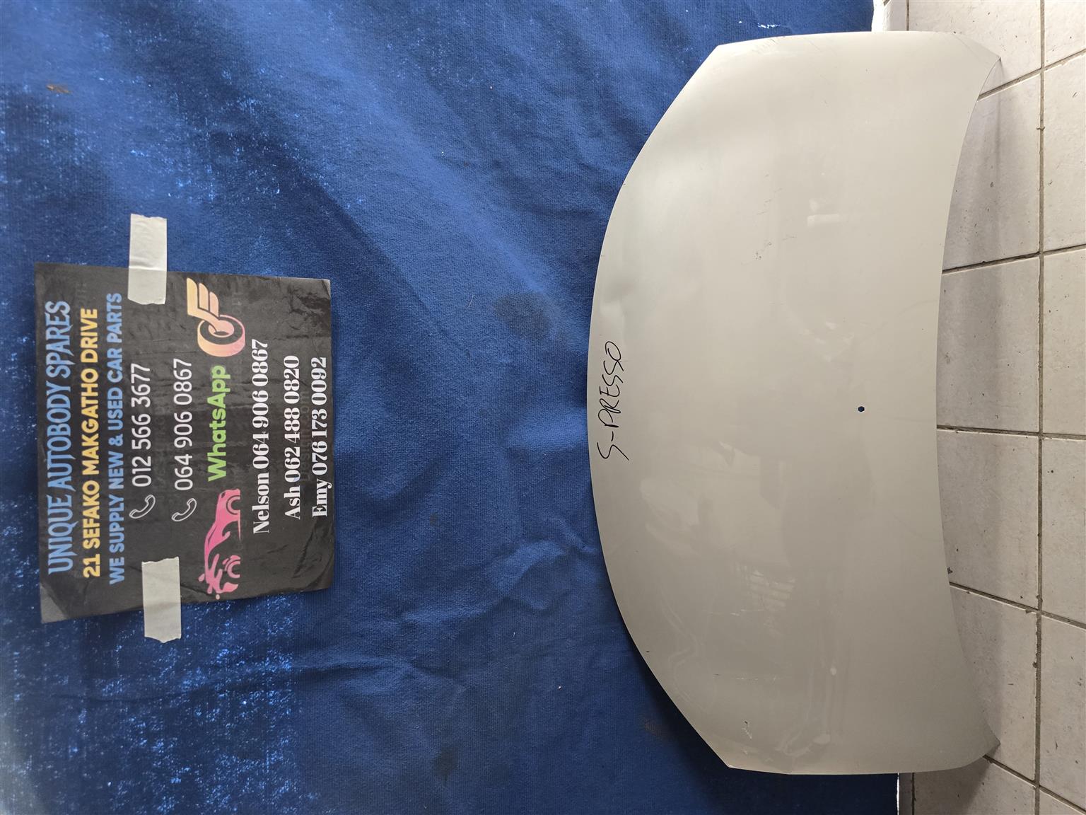 Suzuki Spresso Bonnet Suzuki Spresso Bonnet