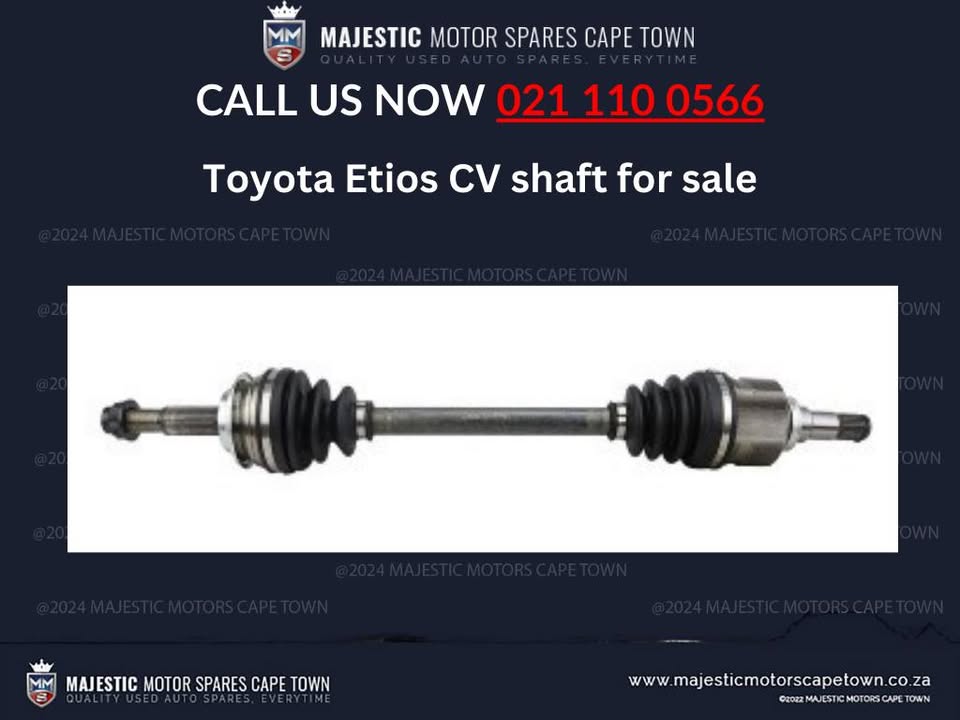 Toyota Etios CV shaft - Private Seller Toyota Etios CV shaft - Private Seller