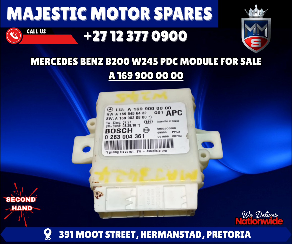 Used Mercedes B200 W245 PDC Module For Sale for sale in Eastern Cape ...