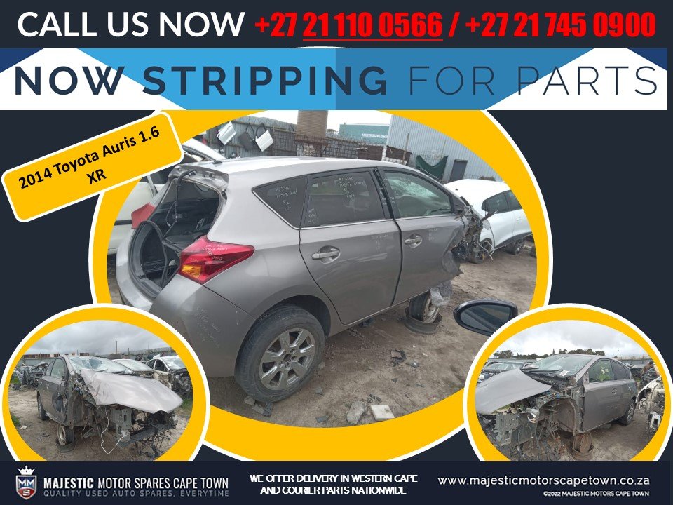 2014 Toyota Auris 1.6 XR - Dismantling for Parts! - Private Seller 2014 Toyota Auris 1.6 XR - Dismantling for Parts! - Private Seller