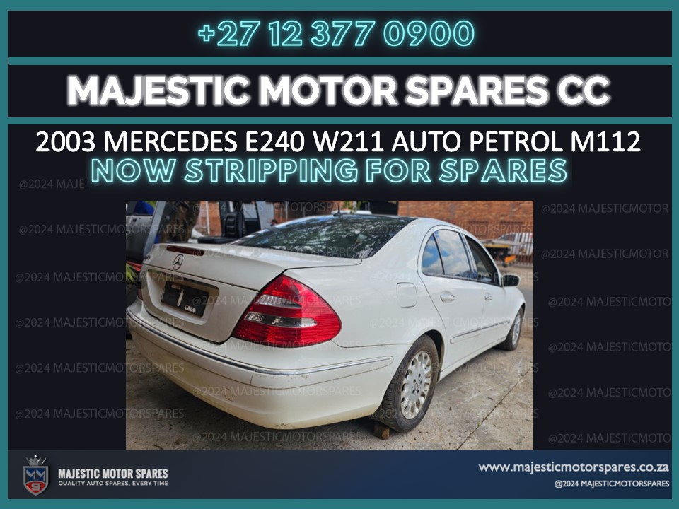 Mercedes-Benz E240 M112 Engine Auto – Stripping for Spares | Quality Used Parts - Private Seller Mercedes-Benz E240 M112 Engine Auto – Stripping for Spares | Quality Used Parts - Private Seller