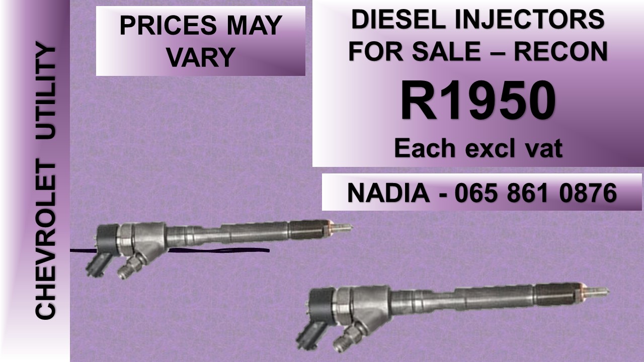 CHEVROLET UTILITY DIESEL INJECTORS FOR SALE OR TO RECON NATIONWIDE - Private Seller CHEVROLET UTILITY DIESEL INJECTORS FOR SALE OR TO RECON NATIONWIDE - Private Seller