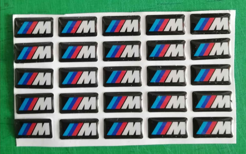 BMW Motorsport gel badges stickers emblems. - Private Seller
