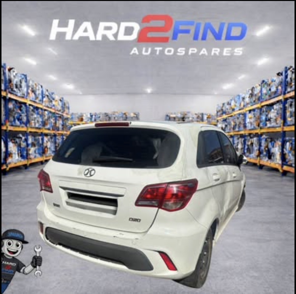 2017 BAIC D20 1.5 #4A91 STRIPPING FOR SPARES - Private Seller 2017 BAIC D20 1.5 #4A91 STRIPPING FOR SPARES - Private Seller