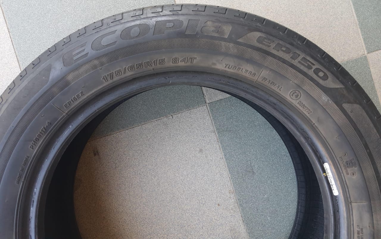 Bridgestone Ecopia Tyres 175x65xR15 - Private Seller Bridgestone Ecopia Tyres 175x65xR15 - Private Seller
