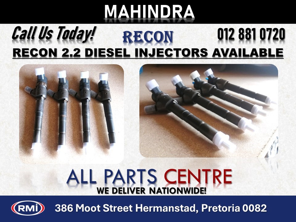 Mahindra Recon 2.2 Diesel injectors for Sale