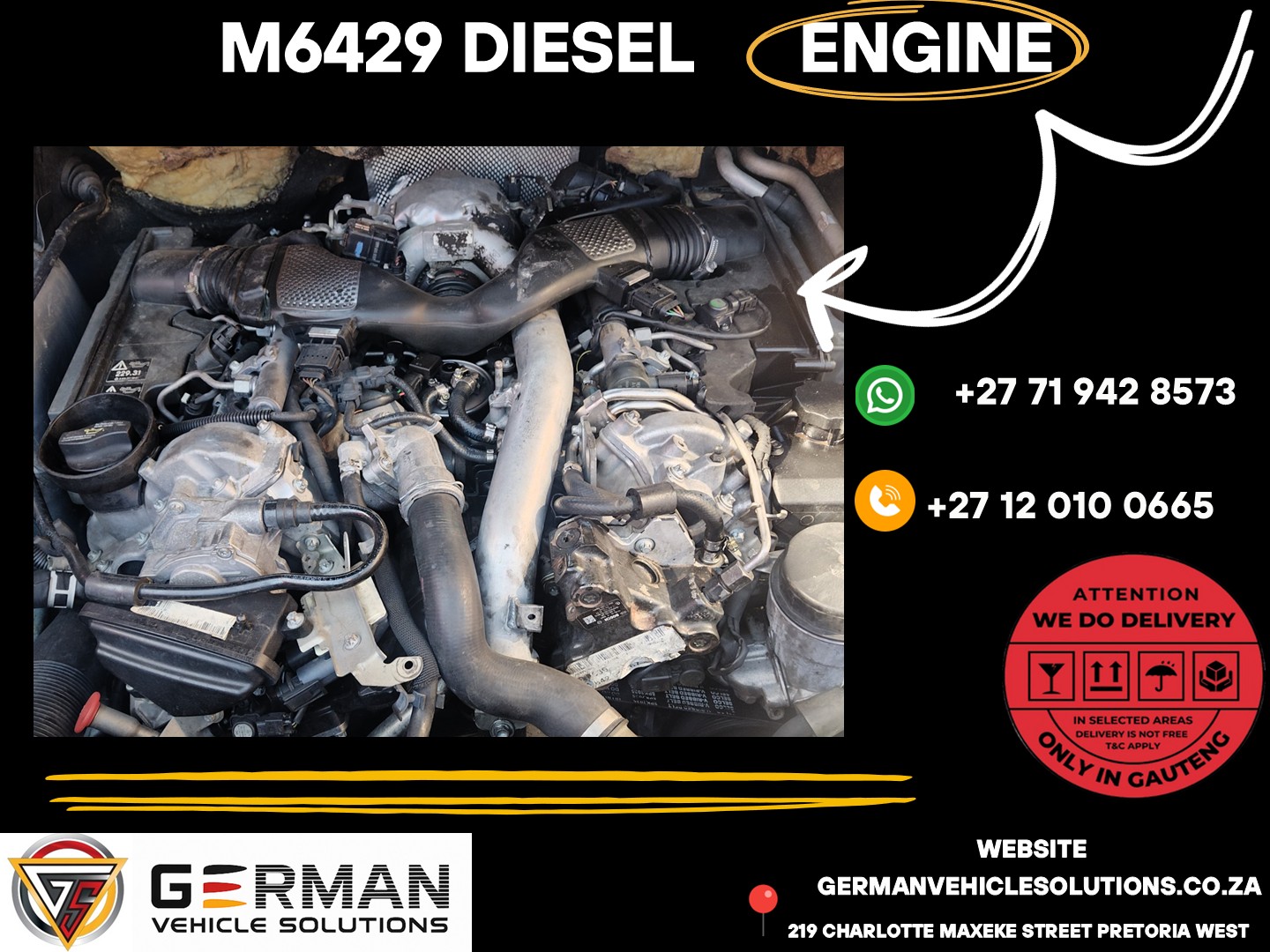 Mercedes Benz ml320 cdi m6429 diesel engine for sale – complete used - Private Seller Mercedes Benz ml320 cdi m6429 diesel engine for sale – complete used - Private Seller