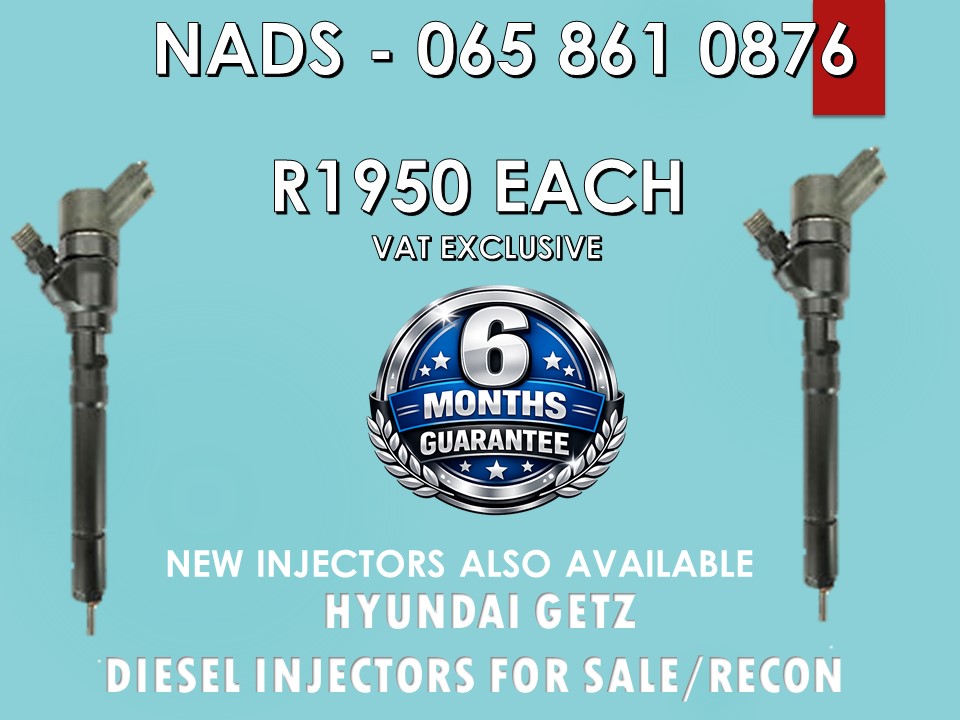 HYUNDAI GETZ DIESEL INJECTORS AVAILABLE - Private Seller HYUNDAI GETZ DIESEL INJECTORS AVAILABLE - Private Seller