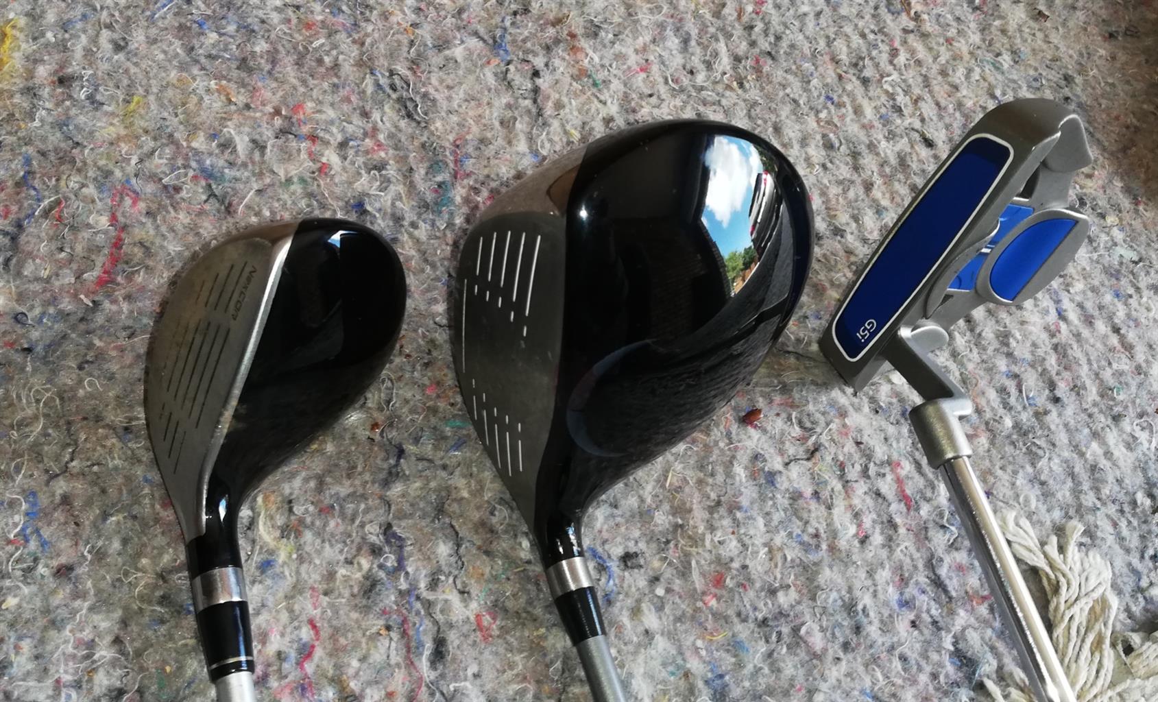Ping G5 Driver And Putter With Nike Vsr Hybrid Junk Mail