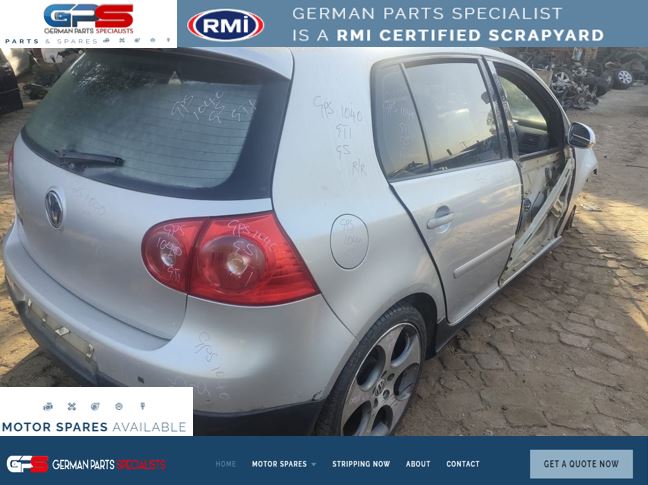 VW Golf 5 GTI 2.0 2007 Manual Gearbox used spares and used parts for sale - Private Seller