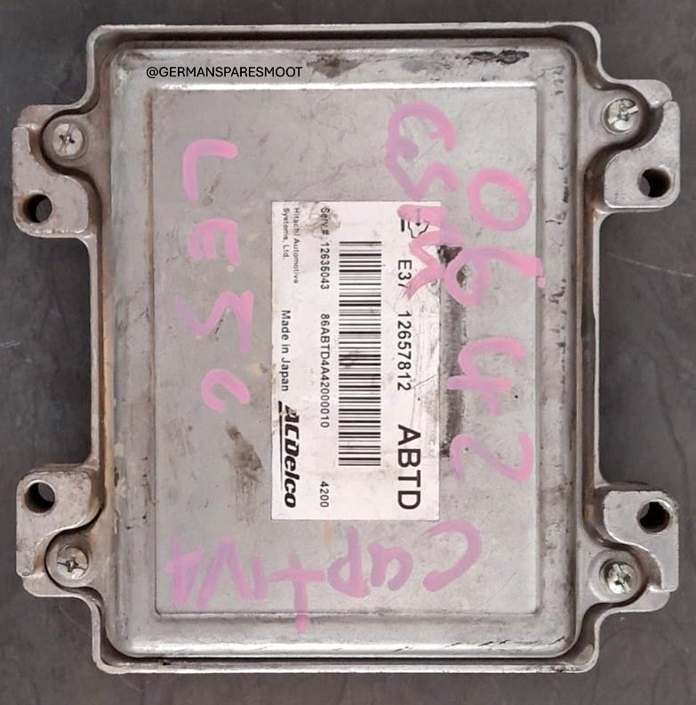 Chev Captiva 2.4 Used Computer Box - Private Seller Chev Captiva 2.4 Used Computer Box - Private Seller
