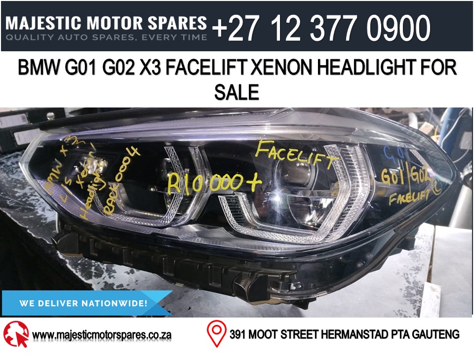 Bmw G02 G01 facelift X3 facelift xenon headlights for sale - Private Seller
