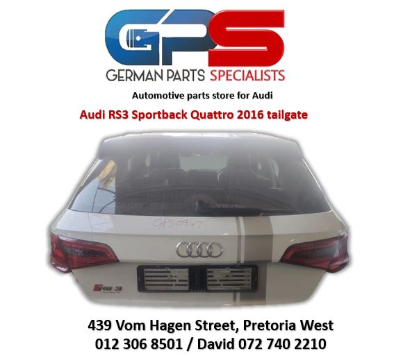 Audi RS3 Sportback Quattro 2016 used tailgate for sale - Private Seller
