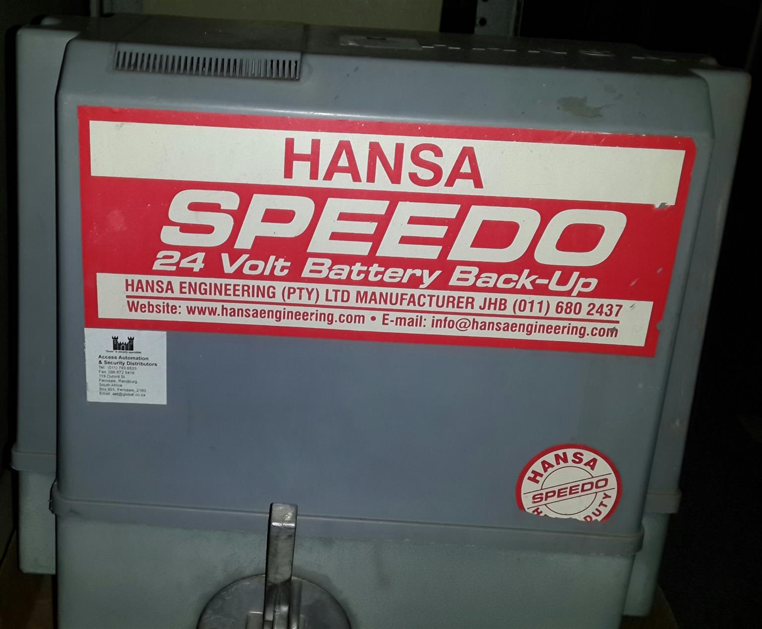 Hansa Speedo 24 Sliding Gate Motor Industrial